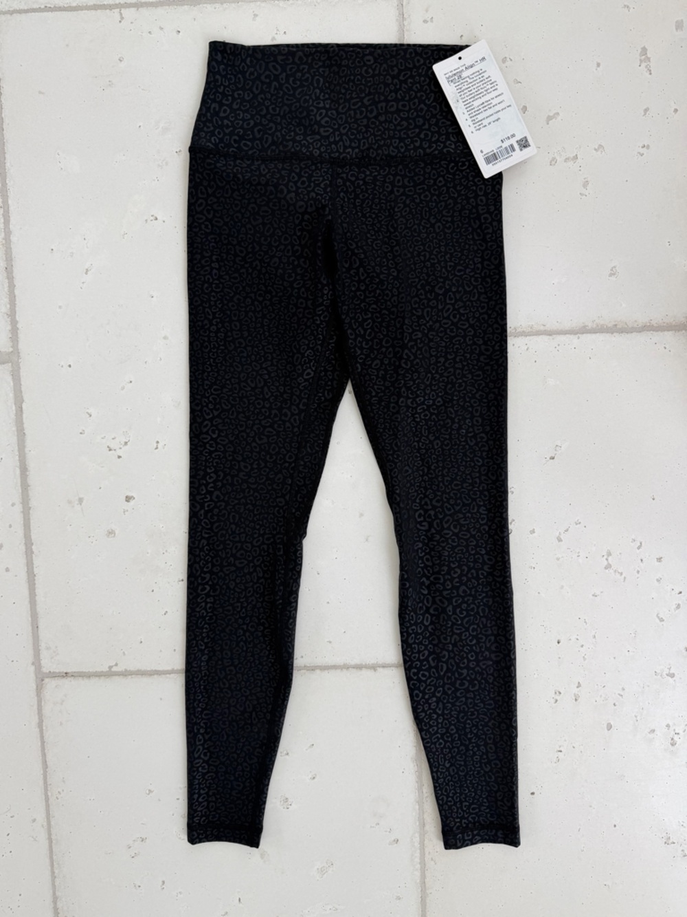 Lulu Align 28” HR Pant in Leopard